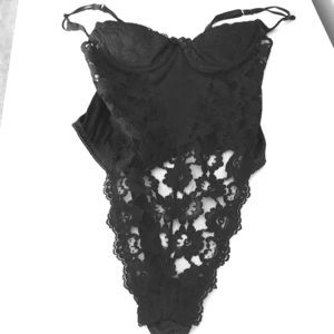 Victoria’s Secret black lingerie